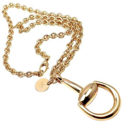 gucci gold pendant necklace|gucci pendant necklace unisex.